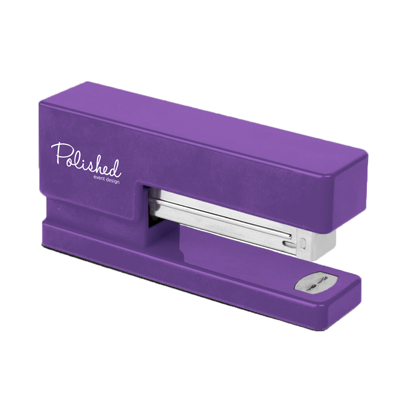 purple stapler